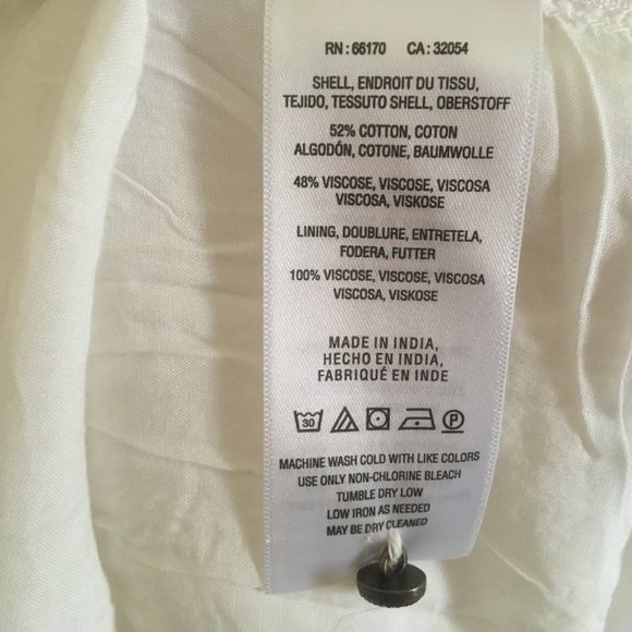 Maeve Anthropologie Tiered Eyelet Midi Dress 8 - Picture 8 of 8